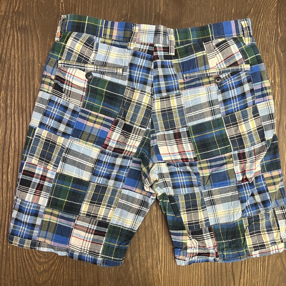 JCrew shorts.  Plaid - Picture 2 of 3